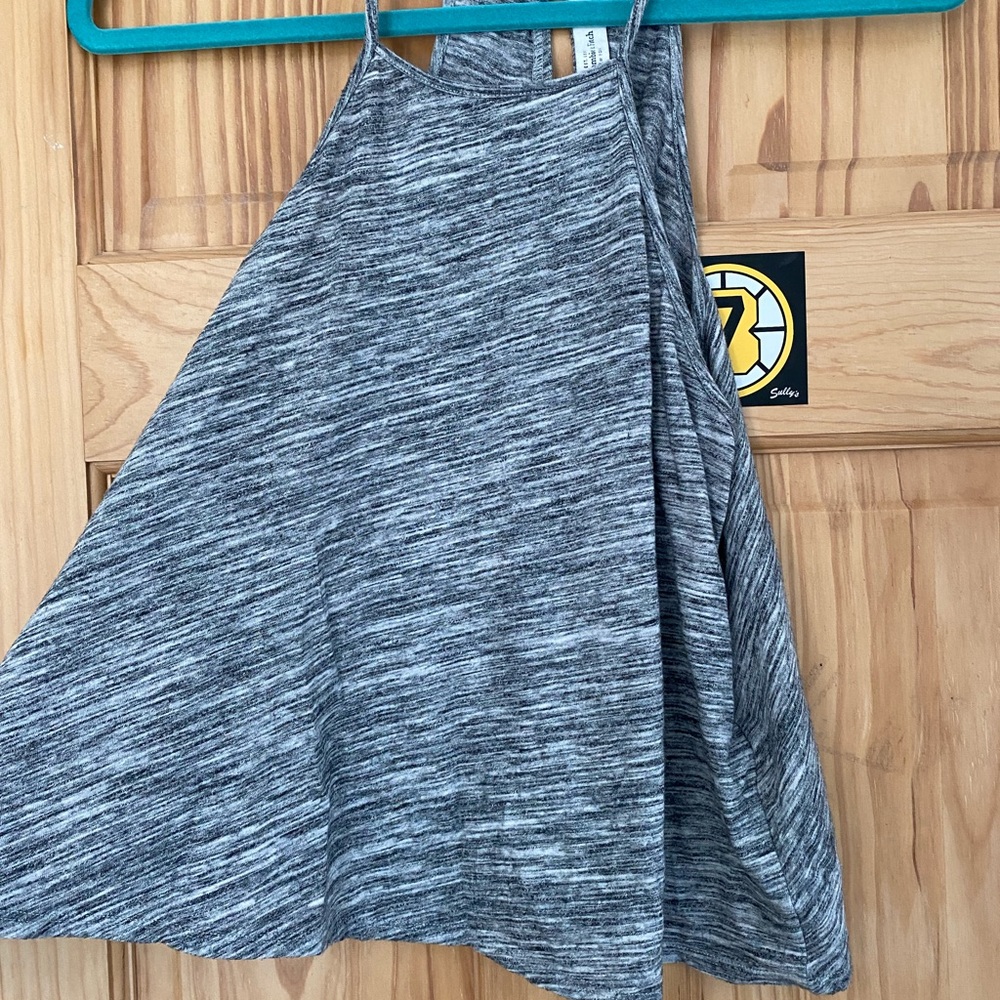 Gray Abercrombie & Fitch Flowy Tank